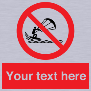 Custom No kite surfing